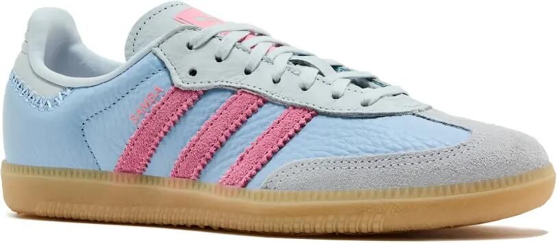 Adidas Kids Samba OG "Blue Pink" sneakers Blauw