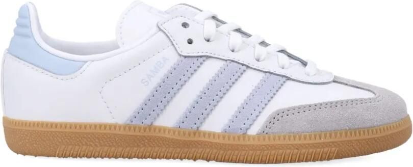 Adidas Kids Samba OG gestreepte sneakers Wit - Foto 4