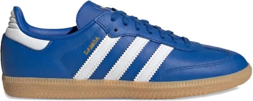 Adidas Kids Samba OG GS gestreepte sneakers Blauw