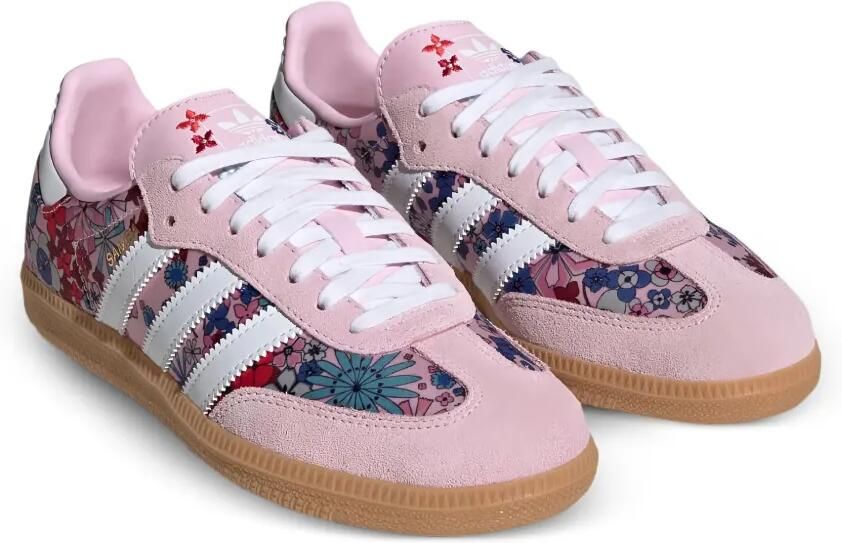 Adidas Kids Samba OG leren sneakers Roze