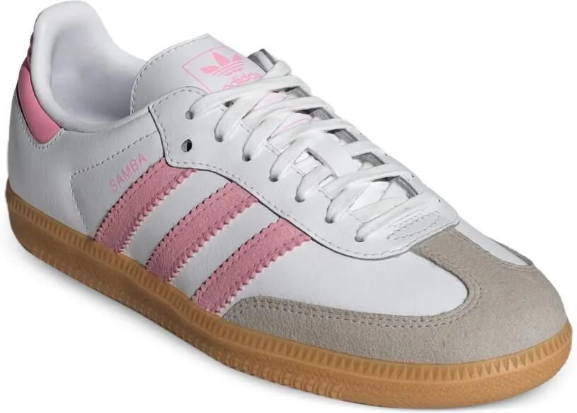 Adidas Kids Samba OG leren sneakers Wit