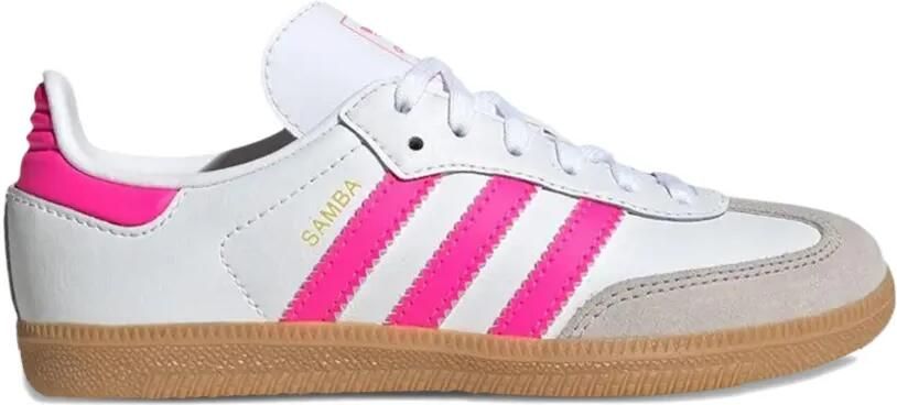 Adidas Kids Samba OG PS gestreepte sneakers Wit - Foto 2