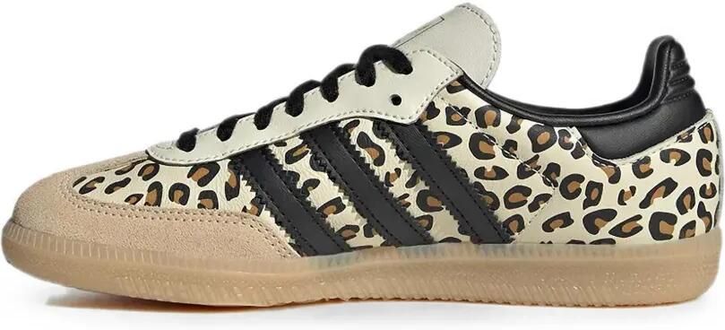 Adidas Kids Samba OG sneakers met luipaardprint Beige - Foto 5