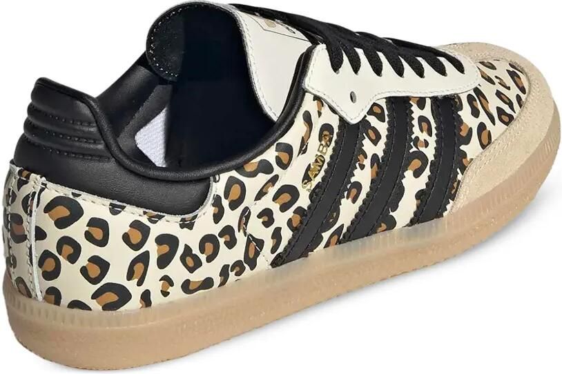 Adidas Kids Samba OG sneakers met luipaardprint Beige - Foto 3