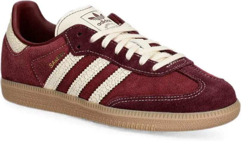 Adidas Kids Samba OG suède sneakers Rood