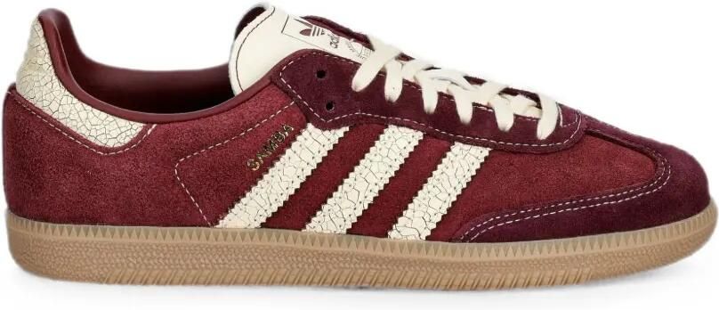 Adidas Kids Samba OG suède sneakers Rood - Foto 4