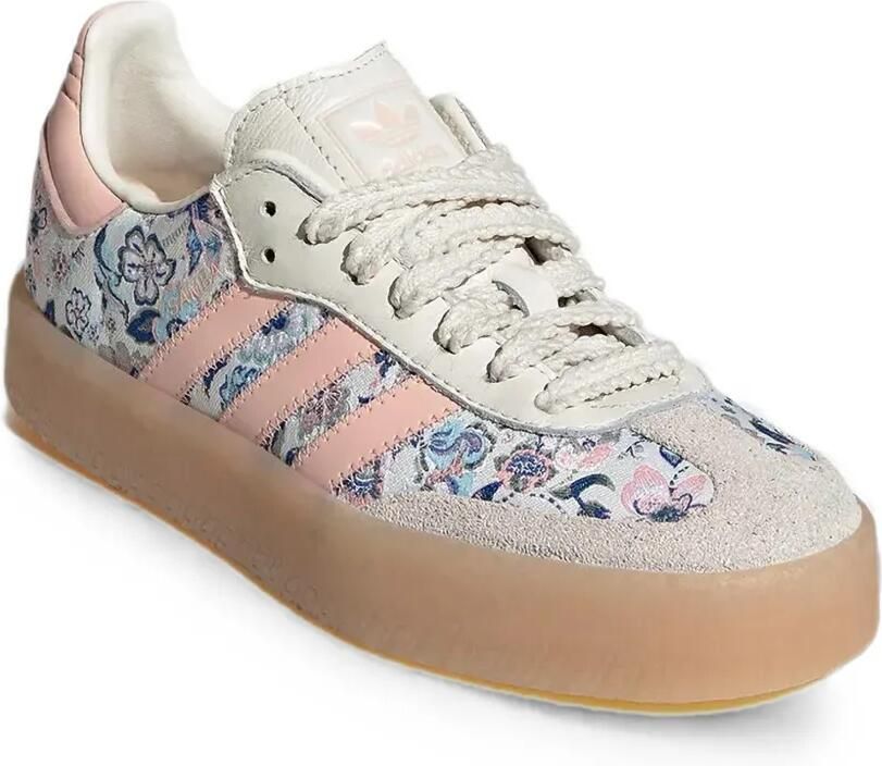 Adidas Kids Samba sneakers met Liberty-print Beige - Foto 2