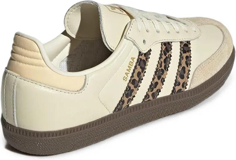 Adidas Kids Samba sneakers met luipaard-print Beige - Foto 2