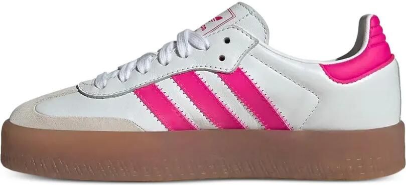 Adidas Kids Samba sneakers met plateauzool Wit - Foto 5