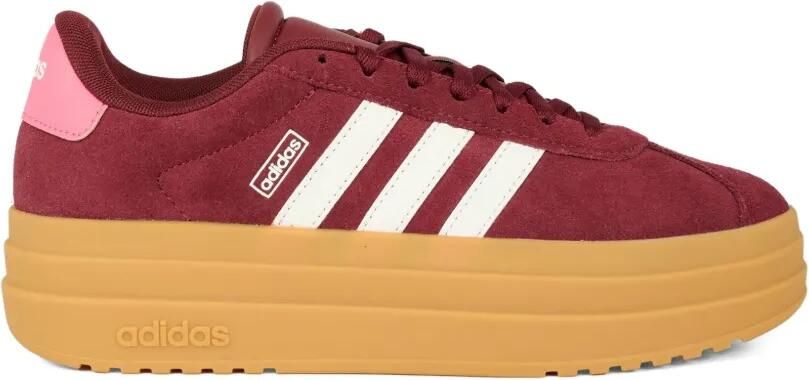 Adidas Kids Sneakers met gestreepte plateauzool Rood