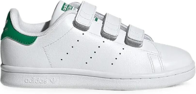 Adidas Kids Stan Smith sneakers met klittenband Wit