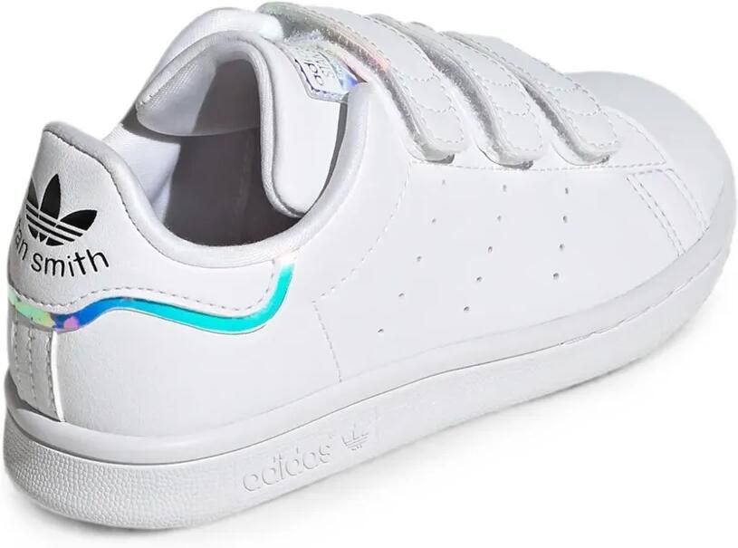 Adidas Kids Stan Smith sneakers met klittenband Wit - Foto 2