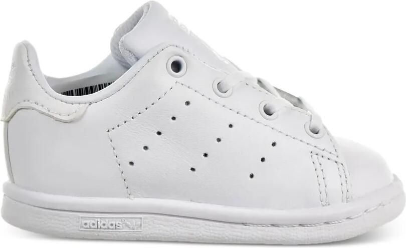 Adidas Kids Stan Smith "White White" sneakers Wit