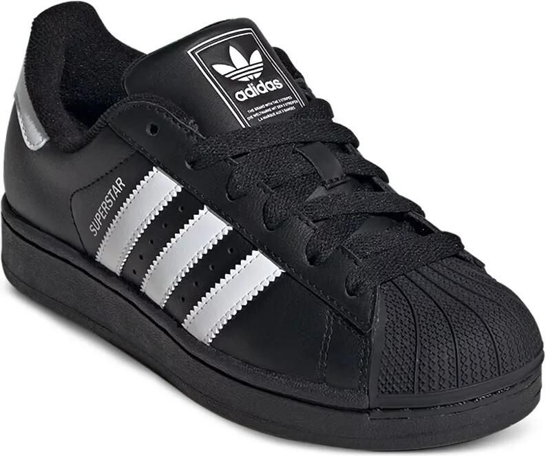 Adidas Kids Superstar II "Black White" sneakers Zwart