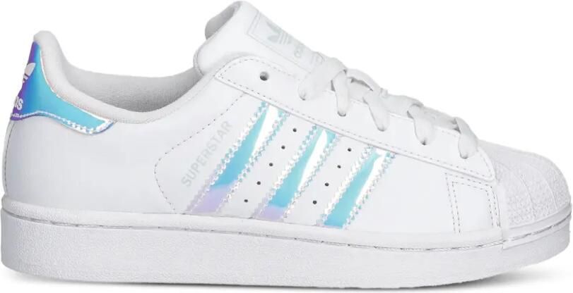 Adidas Kids Superstar II iriserende sneakers Wit