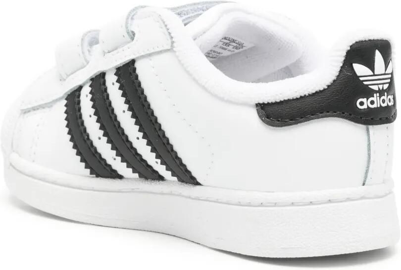 Adidas Kids Superstar II sneakers met klittenband Wit - Foto 2