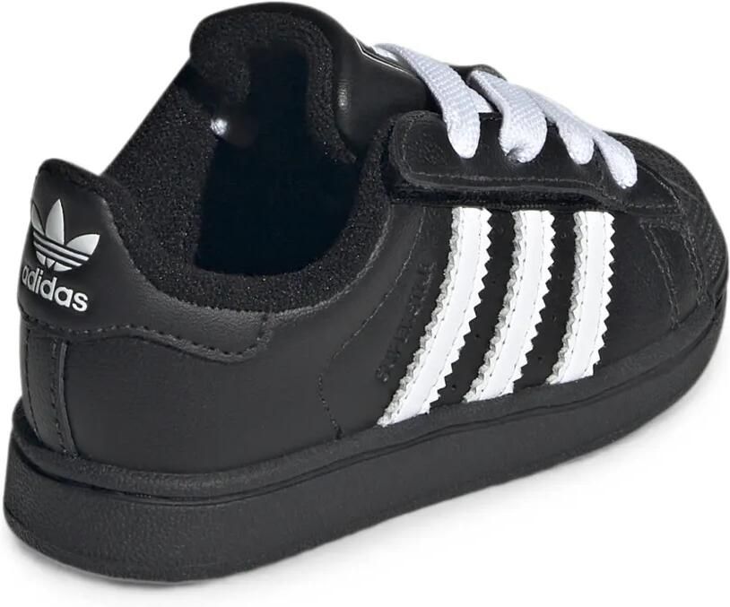 Adidas Kids Superstar II sneakers met schelpen neus Zwart - Foto 2
