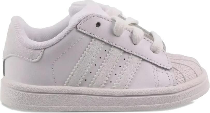 Adidas Kids Superstar II "Triple White" sneakers Wit