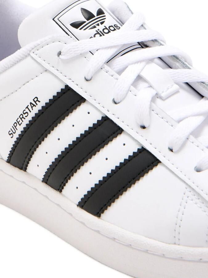 Adidas Kids Superstar sneakers met drie strepen Wit - Foto 3
