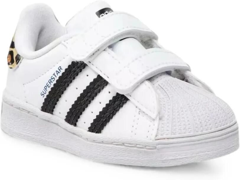 Adidas Kids Superstar sneakers met klittenband Wit