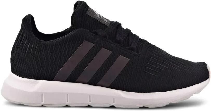 Adidas Kids Swift Run "Core Black White" sneakers Zwart