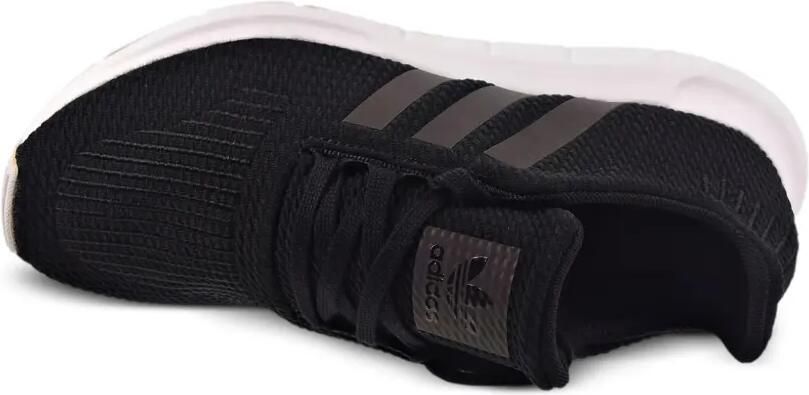Adidas Kids Swift Run "Core Black White" sneakers Zwart - Foto 4