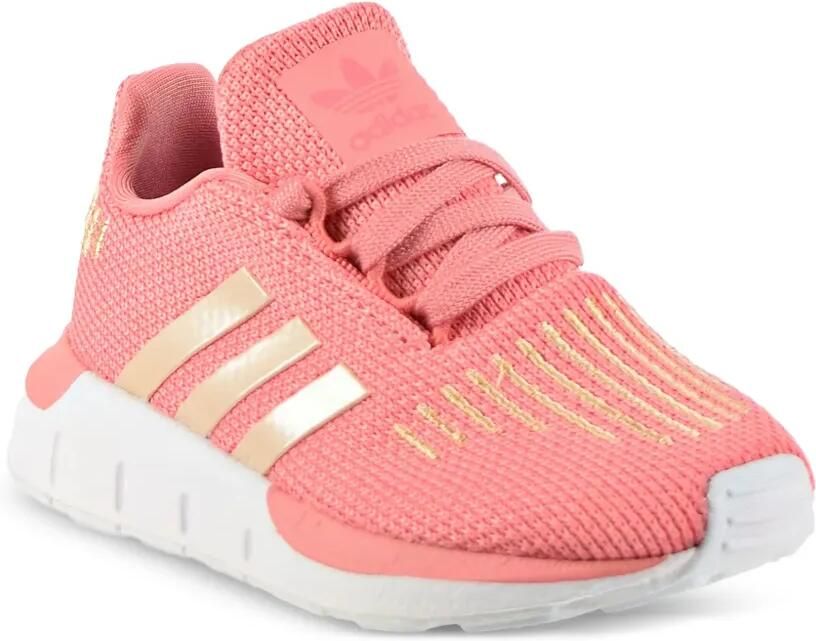 Adidas Kids Swift Run "Tactile Rose Copper Metallic Core Black" sneakers Roze - Foto 2
