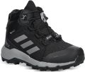 Adidas Kids Terrex Mid gestreepte veterlaarzen Zwart - Zwart