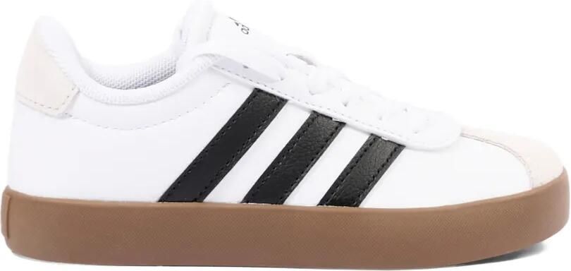 Adidas Kids VL Court 3.0 leren sneakers Wit - Foto 4