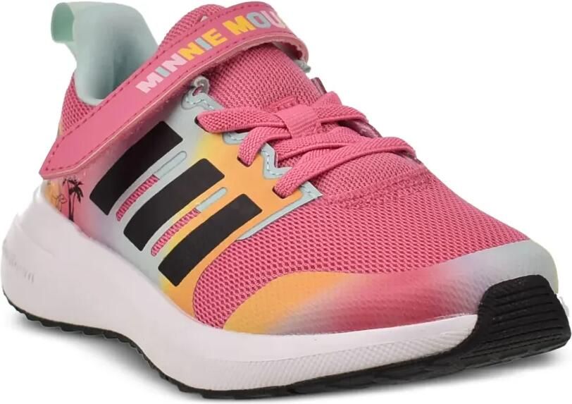 Adidas Kids x Disney Fortarun "Pink Fusion Core Black" sneakers Roze