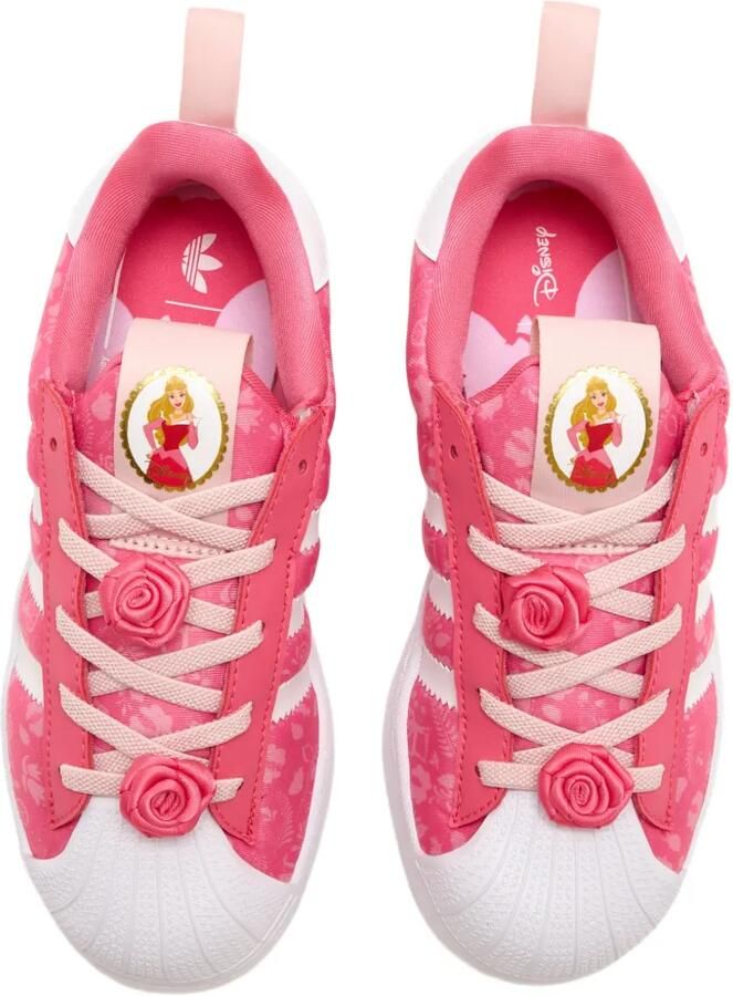Adidas Kids x Disney Princess Superstar sneakers Roze - Foto 3