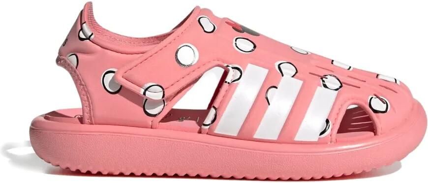 Adidas Kids x Disney sandalen met Minnie Mouse-print Roze