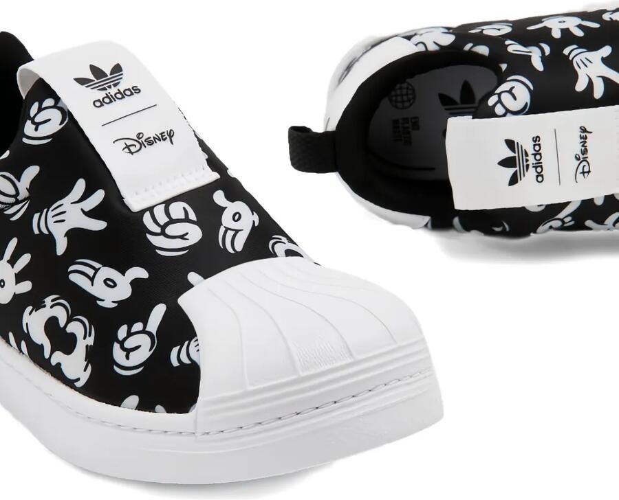 Adidas Kids x Disney Superstar 360 "Mickey's Hands" sneakers Zwart - Foto 2