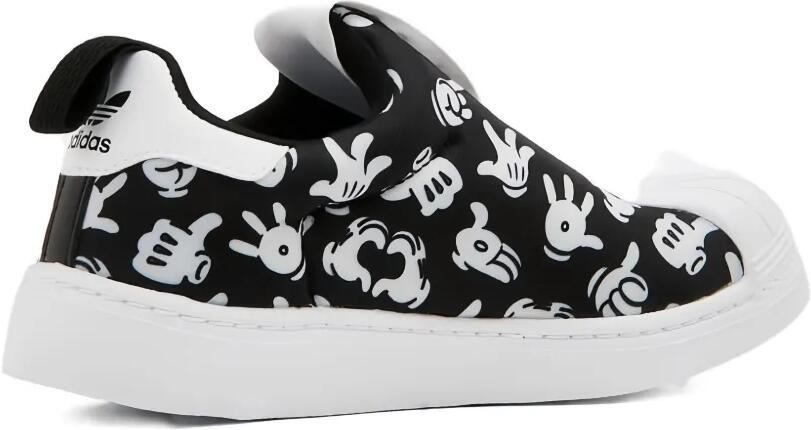 Adidas Kids x Disney Superstar 360 "Mickey's Hands" sneakers Zwart - Foto 3