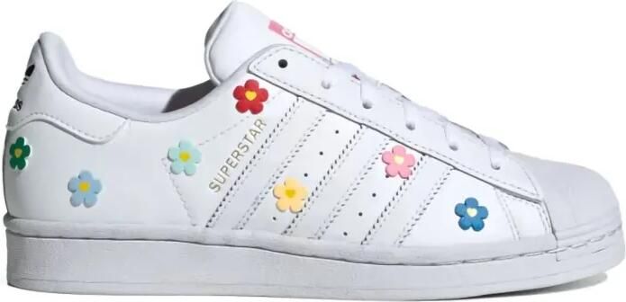 Adidas Kids x Hello Kitty Super-Star J sneakers Wit