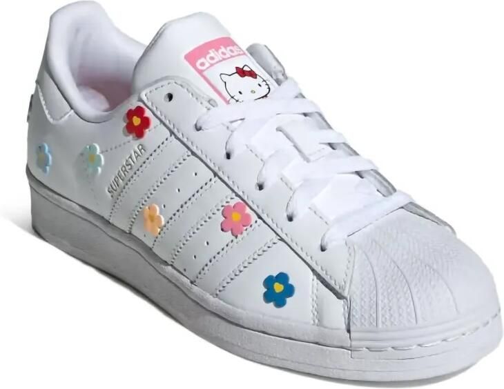 Adidas Kids x Hello Kitty Super-Star J sneakers Wit - Foto 2