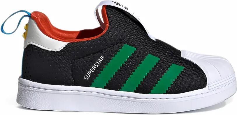 Adidas Kids x LEGO Superstar 360 TD sneakers Zwart