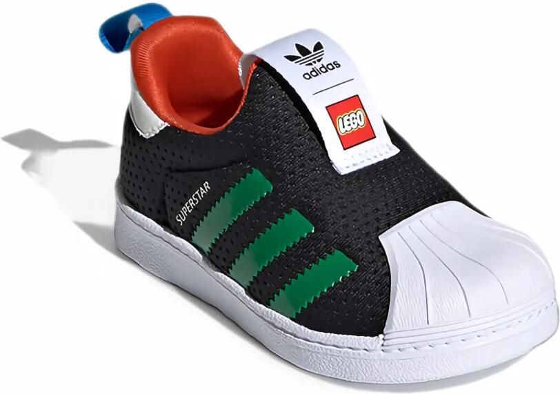 Adidas Kids x LEGO Superstar 360 TD sneakers Zwart - Foto 2