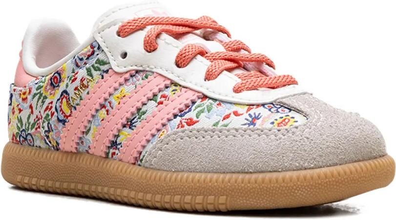 Adidas Kids x Liberty London Samba OG "Floral Embroidery" sneakers Wit