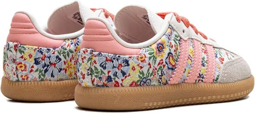 Adidas Kids x Liberty London Samba OG "Floral Embroidery" sneakers Wit - Foto 3