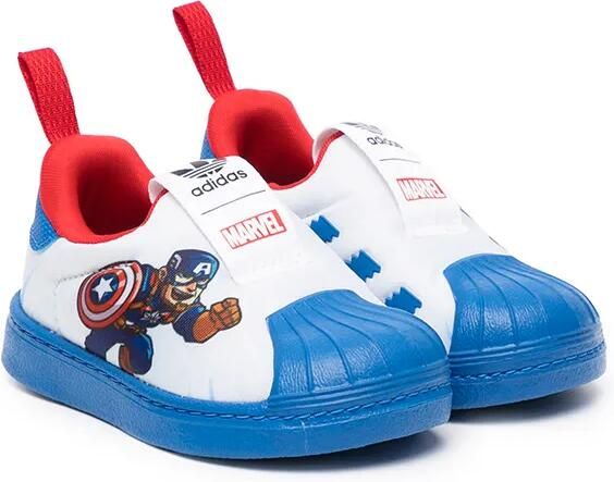 Adidas Kids x Marvel Superstar 360 sneakers Blauw