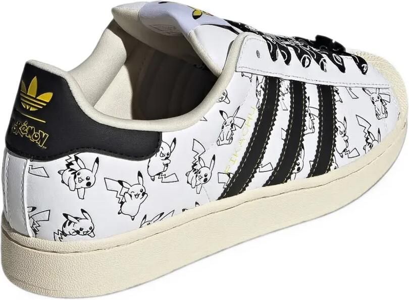 Adidas Kids x Pokémon Superstar sneakers Wit - Foto 2