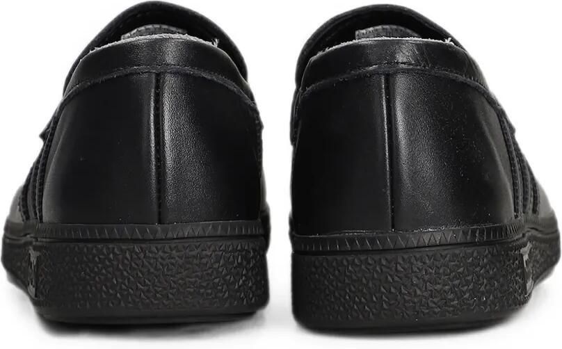 Adidas Leren loafers met logoplakkaat Zwart - Foto 3