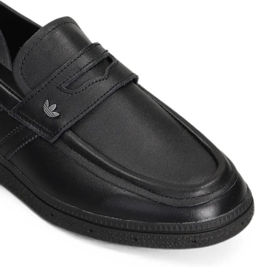 Adidas Leren loafers met logoplakkaat Zwart - Foto 2