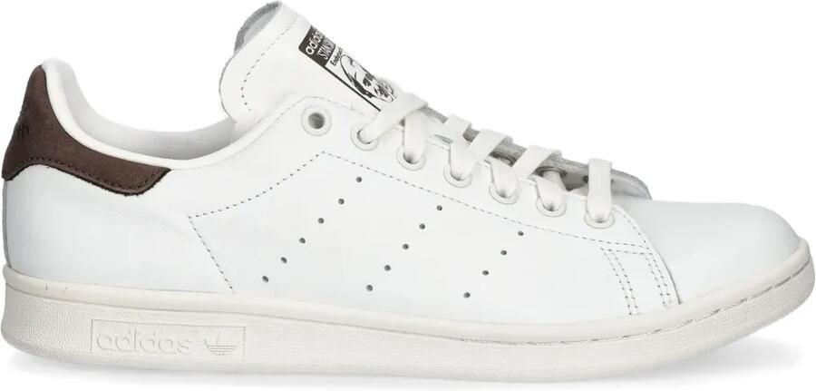 Adidas Leren sneakers met drie strepen Wit