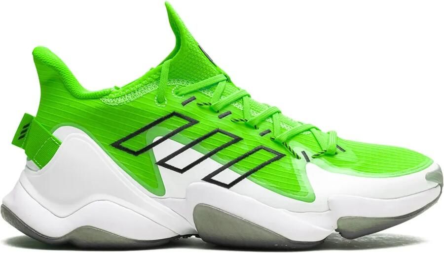 Adidas Mahomes 1 Impact FLX "Team Solar Green" sneakers Groen