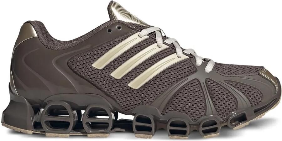 Adidas Mega Ghostride gestreepte sneakers Bruin