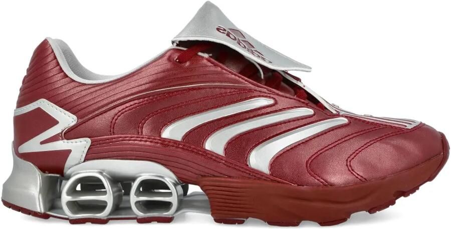 Adidas Predator Megaride "Collegiate Burgundy Silver Metallic" sneakers Rood