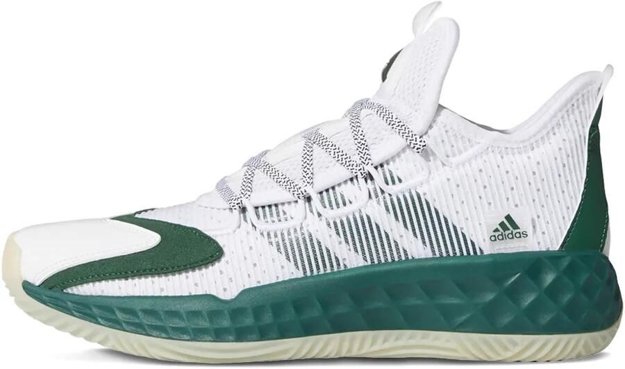 Adidas Pro Boost Low "White Dark Green" sneakers Wit