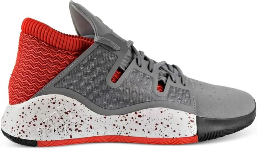 Adidas Pro Vision "Grey Collegiate Burgundy" sneakers Grijs - Foto 10